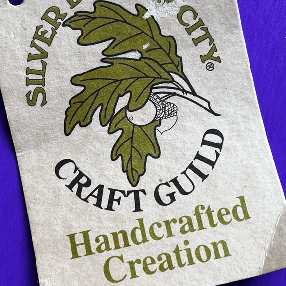 Native American Lakota Spirit Window Stone Feather Leather Signed Wall Art - NWT - Picture 9 of 9